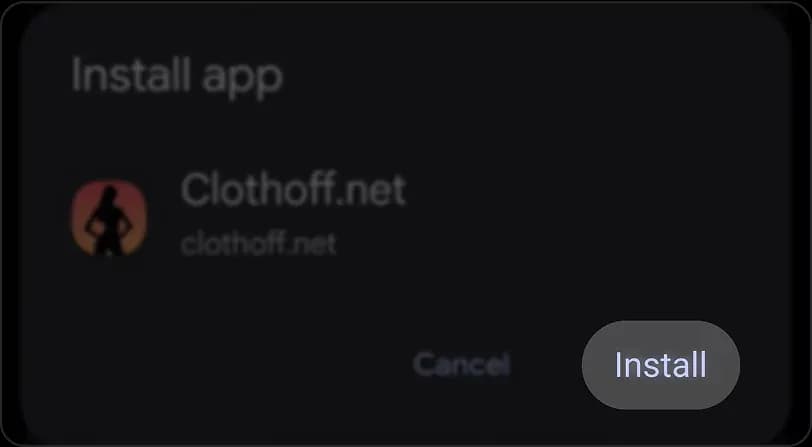 Unduh Aplikasi Clothoff.net untuk ANDROID