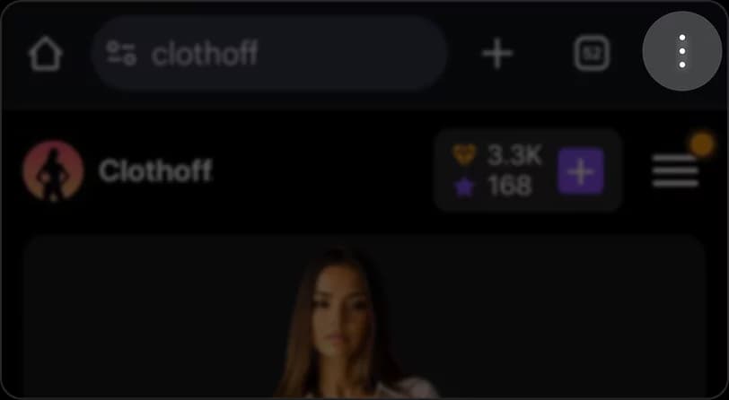 Baixe o aplicativo Clothoff.net para ANDROID